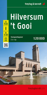 Hilversum / 't Gooi, Stadtplan 1:20.000, freytag & berndt