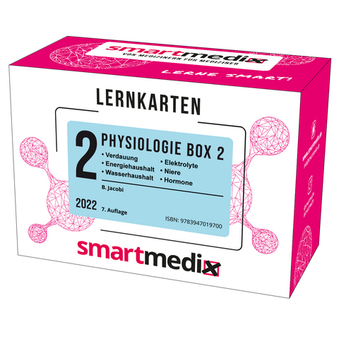 SmartMedix Lernkarten Physiologie Box 2 - Björn Jacobi