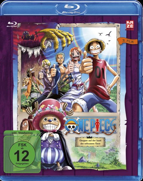 One Piece - 3.Film: Chopper auf der Insel der seltsamen Tiere - Blu-ray - Junji Shimizu