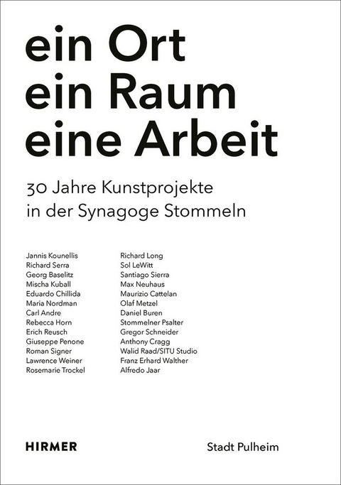 30 Jahre Kunstprojekte in der Synagoge Stommeln - 