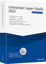 Lohnsteuer-Supertabelle 2023 plus Onlinezugang - 