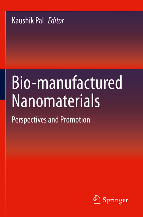 Bio-manufactured Nanomaterials - 