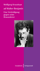 ad Walter Benjamin - Wolfgang Kraushaar