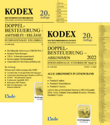 KODEX Doppelbesteuerung 2022 - Herdin-Winter, Judith; Schmidjell-Dommes, Sabine; Doralt, Werner