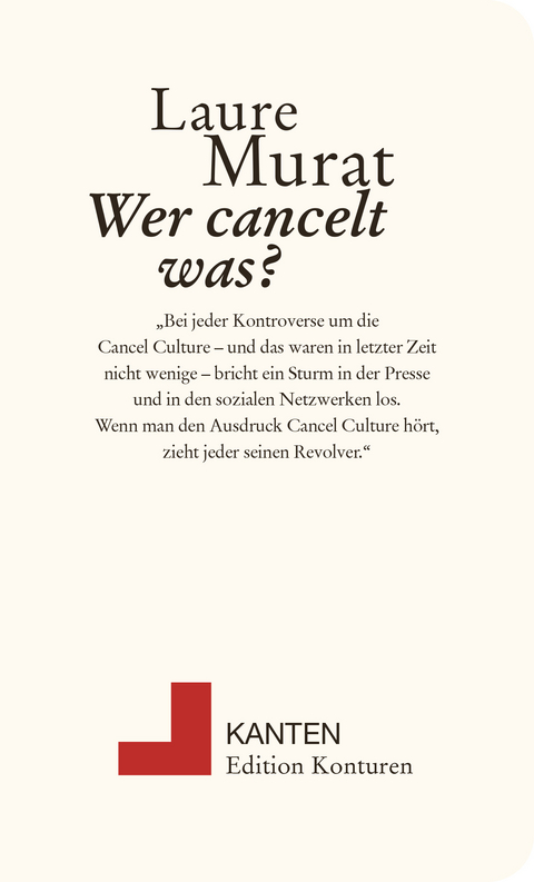 Wer cancelt was? - Murat Laure