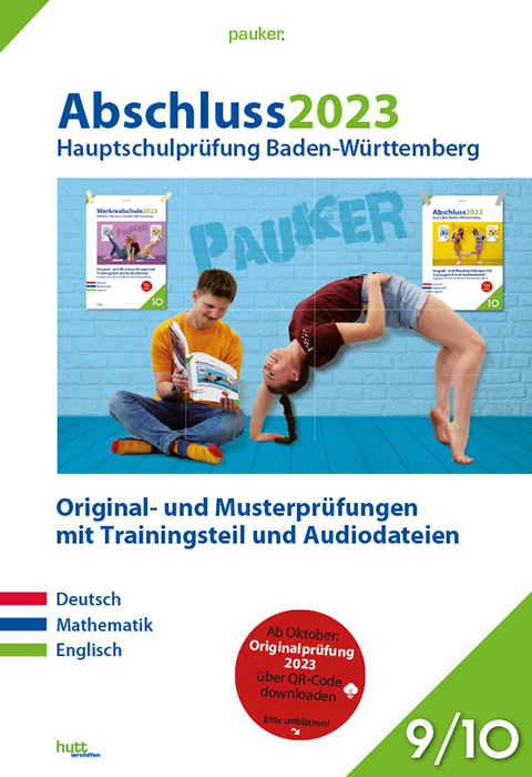 Abschluss 2023 - Hauptschulprüfung Baden-Württemberg - Aufgabenband -  Bergmoser + Höller Verlag AG