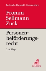 Personenbeförderungsrecht - Sellmann, Klaus-Albrecht; Zuck, Holger; Meyer, Karlheinz; Fromm, Günter; Fey, Michael