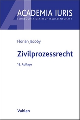 Zivilprozessrecht - Baur, Fritz; Grunsky, Wolfgang; Jacoby, Florian