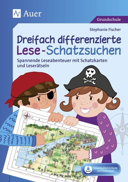 Dreifach differenzierte Lese-Schatzsuchen - Stephanie Fischer