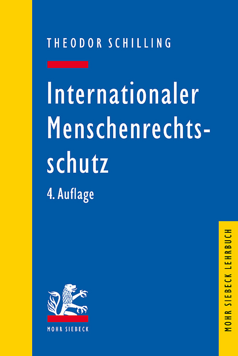 Internationaler Menschenrechtsschutz - Theodor Schilling