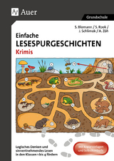 Einfache Lesespurgeschichten Krimis - S. Blomann, S. Rook, J. Schlimok, A. Zöh