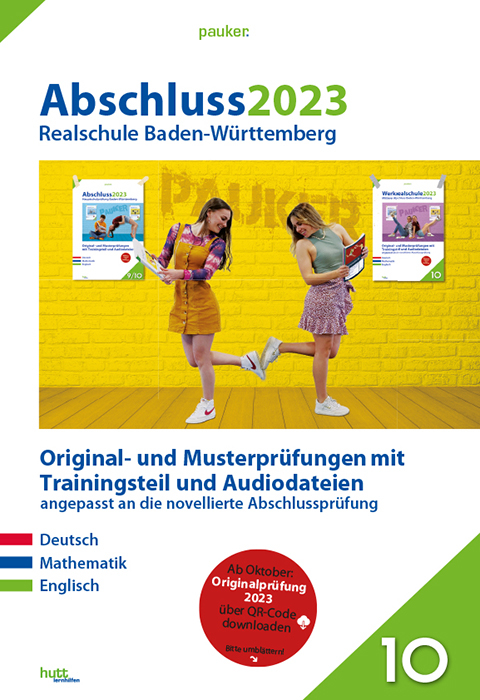 Abschluss 2023 - Realschulprüfung Baden-Württemberg - Aufgabenband -  Bergmoser + Höller Verlag AG