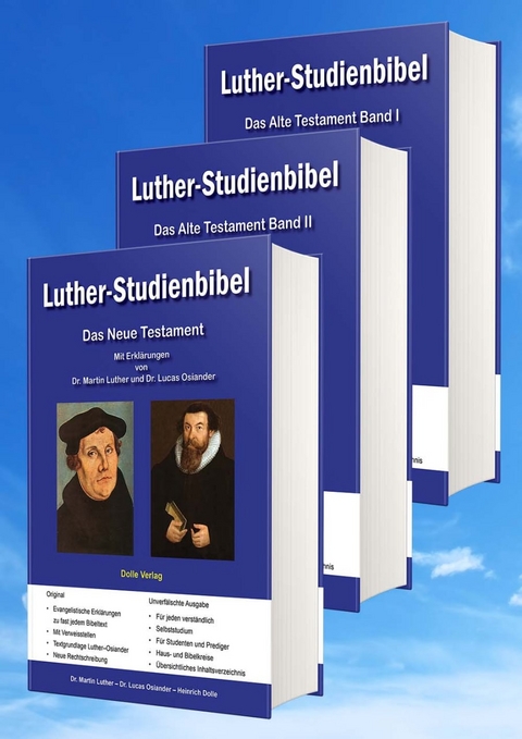 Bibel nach Martin Luther Studienbibel - Martin Luther, Lucas Osiander, Heinrich Dolle