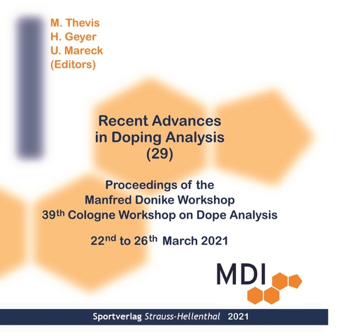 Recent Advances in Doping Analysis (29) - CD-Rom - 