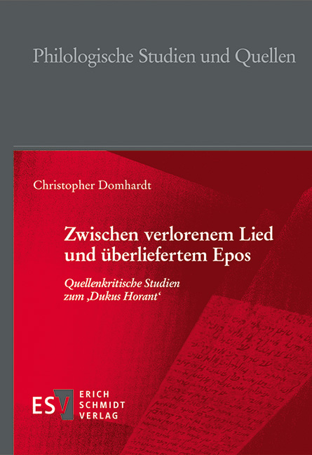Zwischen verlorenem Lied und überliefertem Epos - Christopher Domhardt