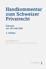 Handkommentar zum Schweizer Privatrecht - 