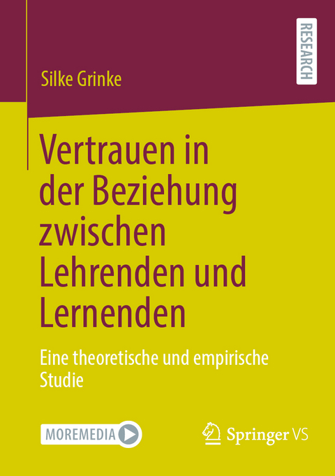 Vertrauen in der Beziehung zwischen Lehrenden und Lernenden - Silke Grinke