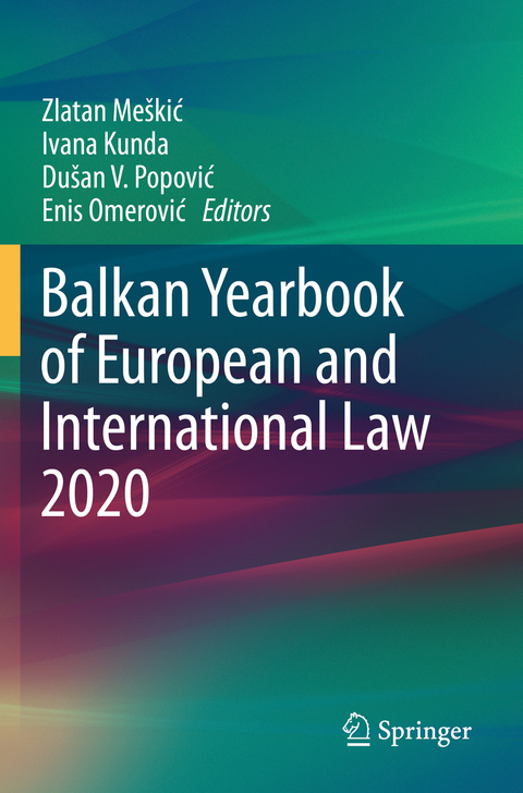 Balkan Yearbook of European and International Law 2020 - 