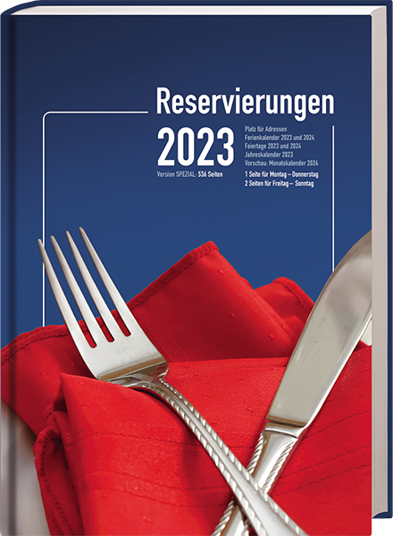 Reservierungsbuch "Spezial" 2023