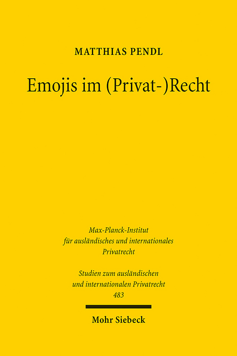 Emojis im (Privat-)Recht - Matthias Pendl