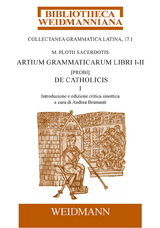M. Plotii Sacerdotis Artium grammaticarum libri I-II. [Probi] De Catholicis - Marius Plotius Sacerdos