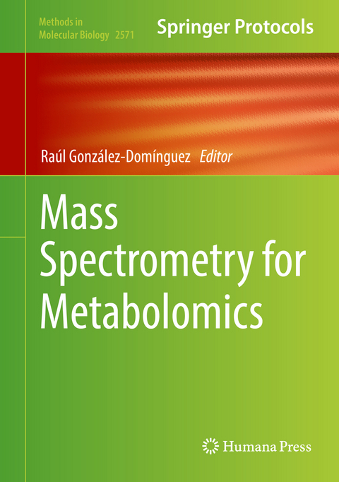 Mass Spectrometry for Metabolomics - 