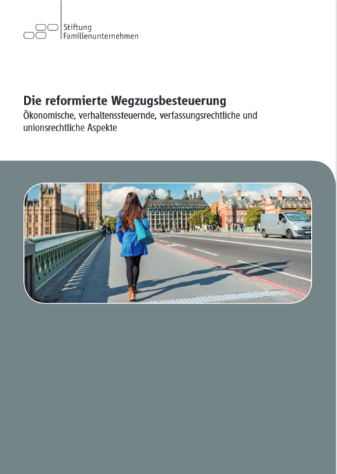 Die reformierte Wegzugsbesteuerung