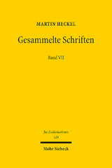 Gesammelte Schriften - Martin Heckel