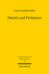 Patents and Professors - Anna Marion Bieri