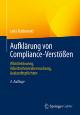 Aufklärung von Compliance-Verstößen - Rudkowski, Lena