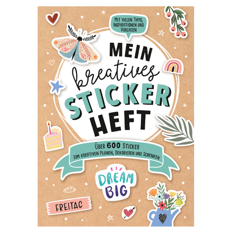 Mein kreatives Stickerheft - Cornelia Landschützer