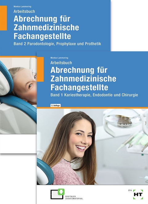 Paketangebot Abrechnung für Zahnmedizinische Fachangestellte Band 1 und 2 - Sabine Monka-Lammering