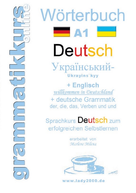 Wörterbuch Deutsch - Ukrainisch - Englisch - Marlene Schachner