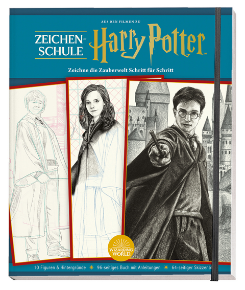 Aus den Filmen zu Harry Potter: Zeichenschule - Zeichne die Zauberwelt Schritt für Schritt - Steve Behling, Corina St. Martin