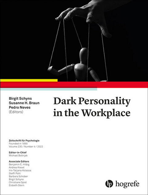 Dark Personality in the Workplace - 