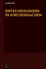 Entscheidungen in Kirchensachen seit 1946 / 1.1.2019–30.06.2019 - 