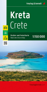 Kreta, Straßen- und Freizeitkarte 1:150.000, freytag & berndt - 