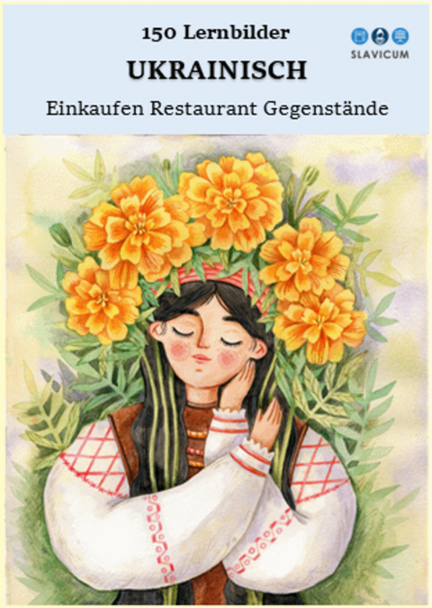150 Lernbilder Ukrainisch Einkaufen Restaurant Gegenstände - Irena Damian
