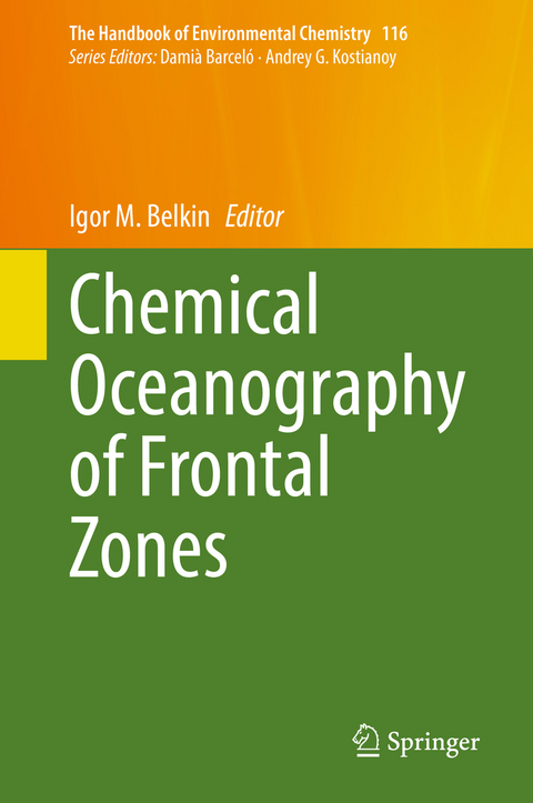 Chemical Oceanography of Frontal Zones - 