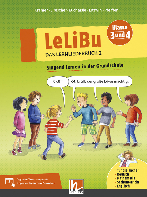 LeLiBu 3/4 - Das Lernliederbuch 2 - Tanja Cremer, Judith Kucharski, Svenja Littwin