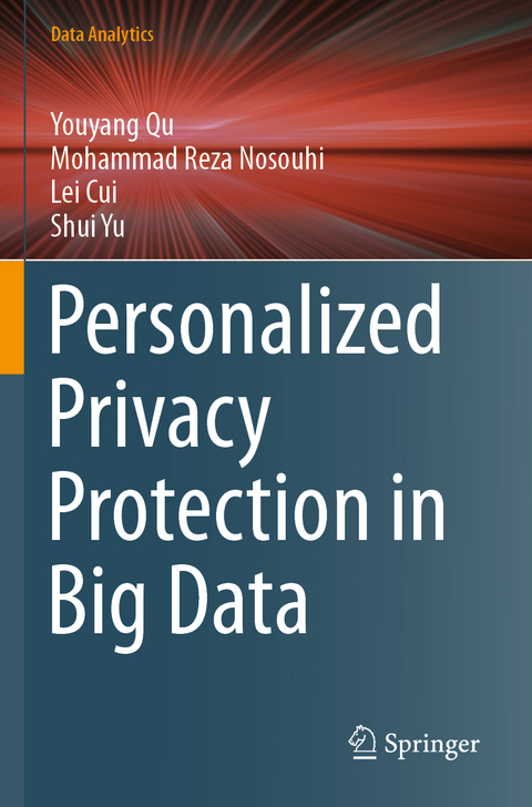 Personalized Privacy Protection in Big Data - Youyang Qu, Mohammad  Reza Nosouhi, Lei Cui, Shui Yu