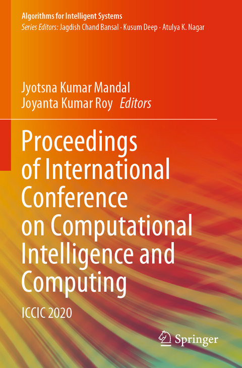 Proceedings of International Conference on Computational Intelligence and Computing - 