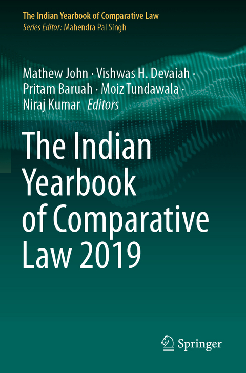 The Indian Yearbook of Comparative Law 2019 - 