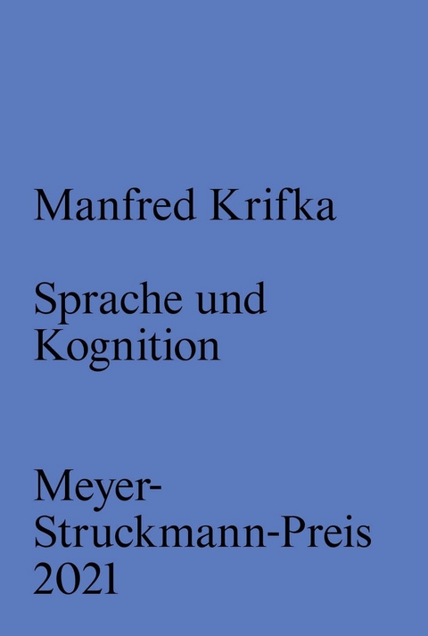 Sprache und Kognition - 