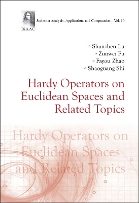 Hardy Operators On Euclidean Spaces And Related Topics - Shanzhen Lu, Zunwei Fu, Fayou Zhao, Shaoguang Shi