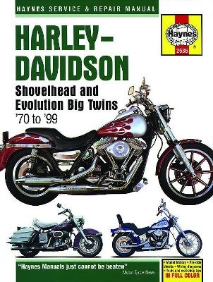 Harley-Davidson Shovelhead & Evolution Big Twins (70-99) Haynes Repair Manual -  Haynes Publishing