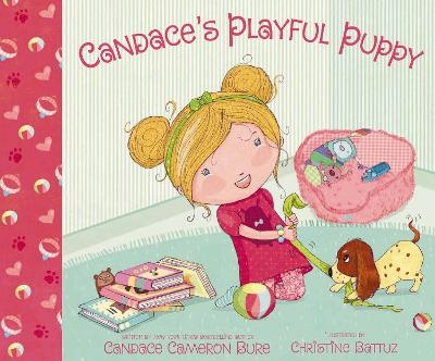 Candace's Playful Puppy - Candace Cameron Bure