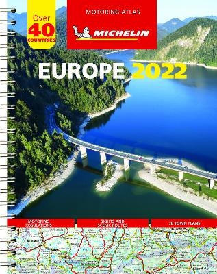 Europe 2022 - Tourist and Motoring Atlas (A4-Spiral)