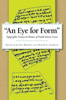 An Eye for Form” - 