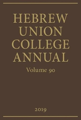 Hebrew Union College Annual - 